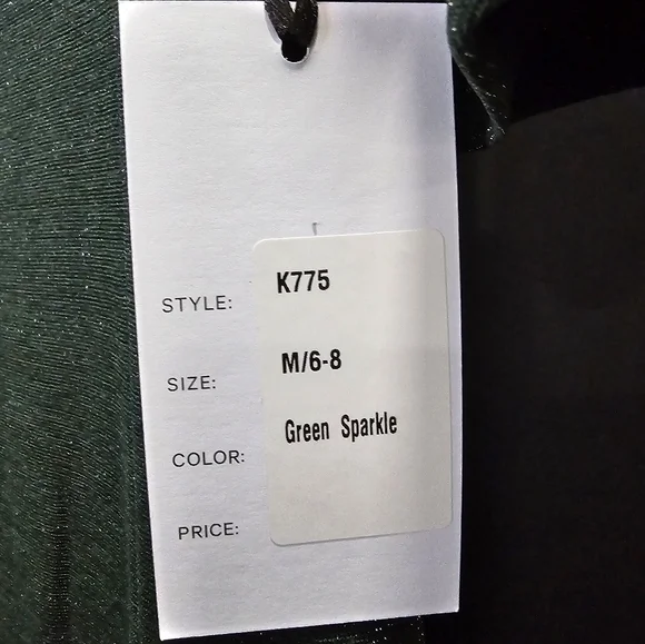 Unique Vintage Pinup Dress Brand New Size 6/8 M. Does stretch - Picture 7 of 7